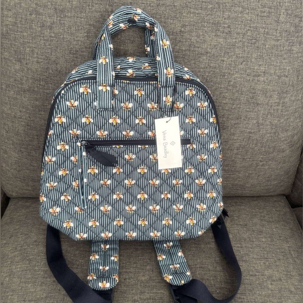 Vera Bradley Bumble Bee mini backpack brand new with tag